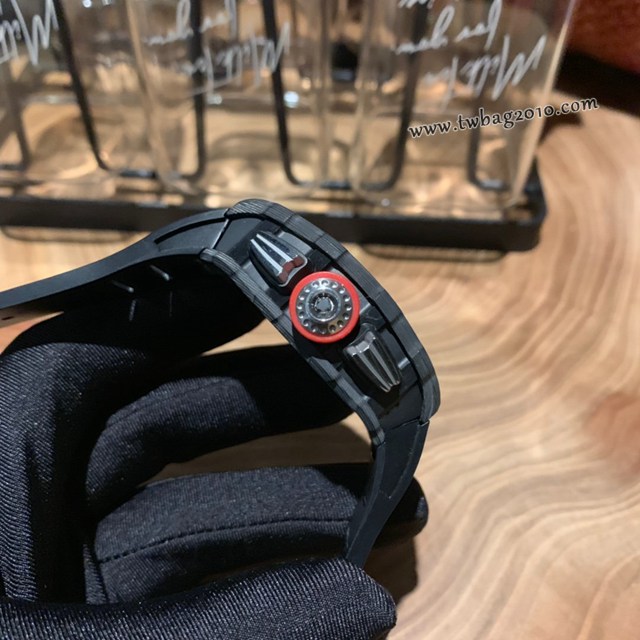 理查德米勒RICHARD MILLE RM011-FM頂級碳纖維殼套男士腕表  gjs2156